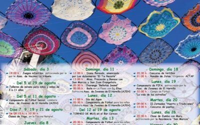 Programa fiestas verano 2024 en El Hornillo